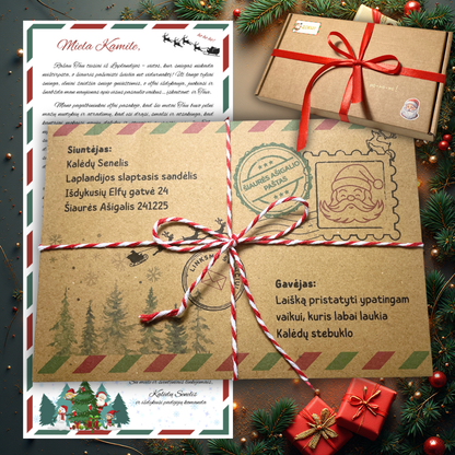 Laiškas nuo Kalėdų Senelio